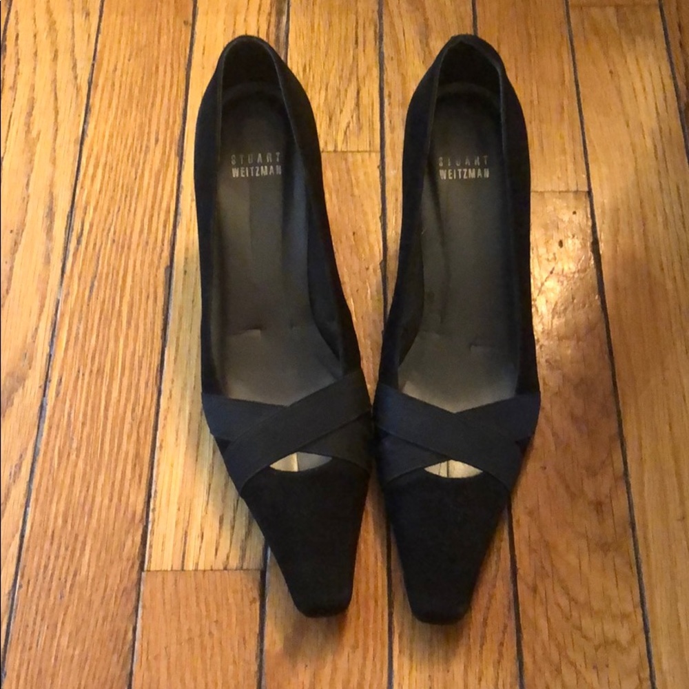 Stuart Weitzman black heels. Size:7.5